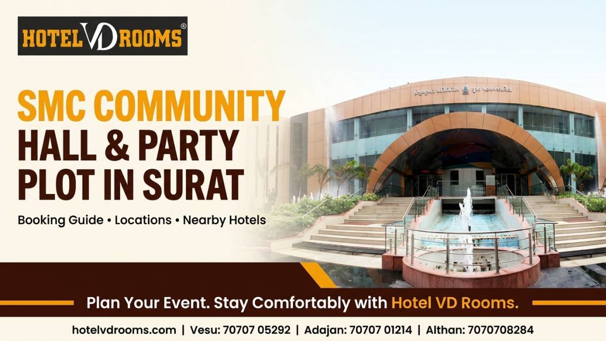 SMC Community Hall and Party Plot in Surat: Booking Guide, Locations & Nearby Hotels